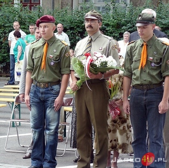 66. rocznica Powst. Warszawskiego i 67. rocznica zdobycia więzienia w Jaśle