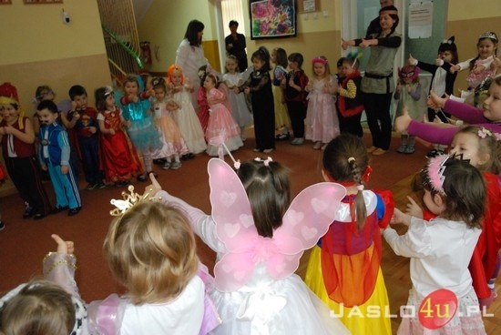 Bal karnawałowy w Przedszkolu Miejskim nr 12 w Jaśle