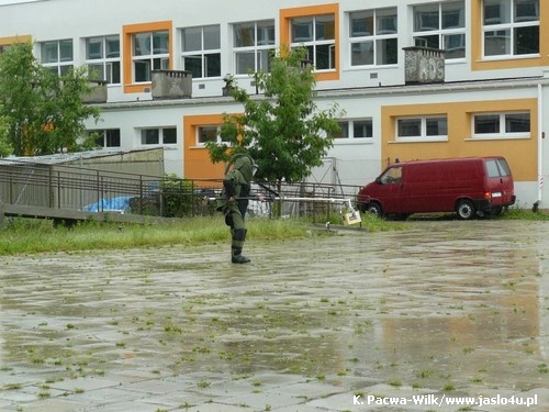 Bomba w Zespole Szkół Miejskich nr 3