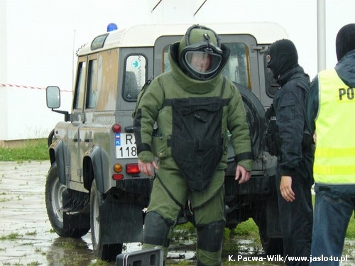 Bomba w Zespole Szkół Miejskich nr 3