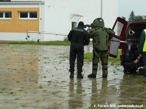 Bomba w Zespole Szkół Miejskich nr 3
