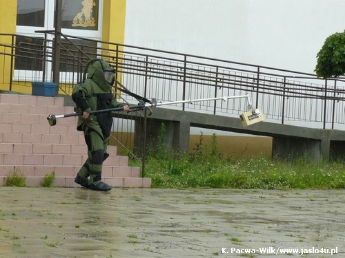 Bomba w Zespole Szkół Miejskich nr 3