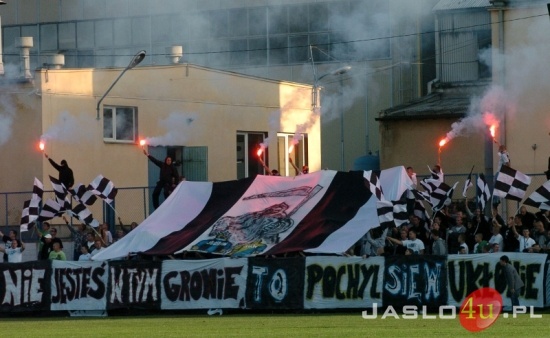 Czarni Jasło - JKS Jarosław fot. Marek Dybaś