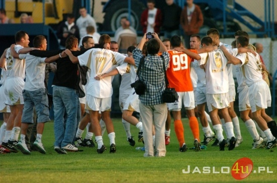Czarni Jasło - JKS Jarosław fot. Marek Dybaś