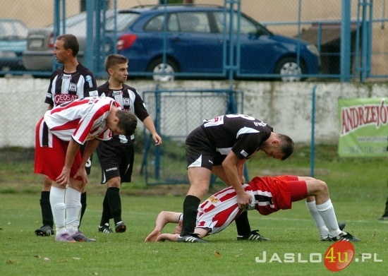 Czarni Jasło - Orzeł Przeworsk fot. Marek Dybaś