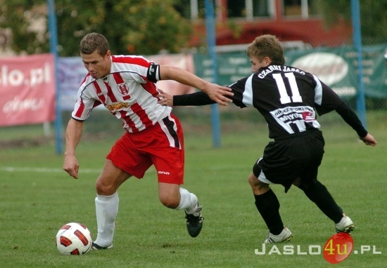 Czarni Jasło - Orzeł Przeworsk fot. Marek Dybaś