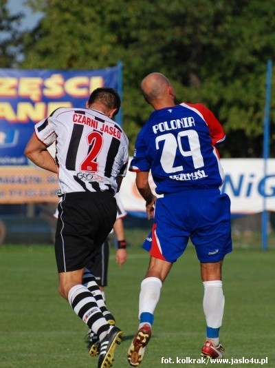 Czarni Jasło - Polonia Przemyśl - 06.09.2008 - Fot. Kolkrak