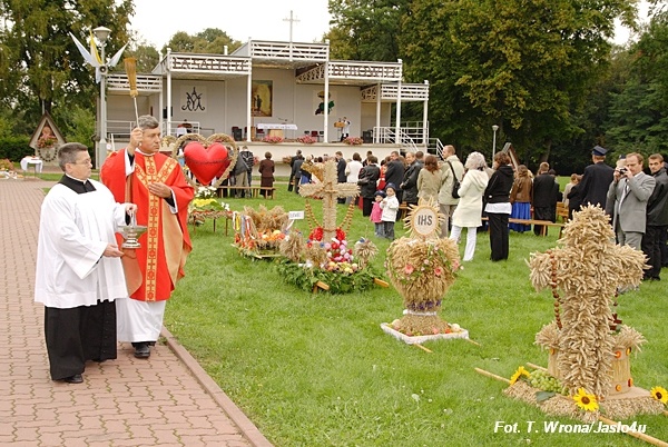 Dożynki Dębowiec Zarzecze 14.09.2008 - Fot. Tomasz Wrona