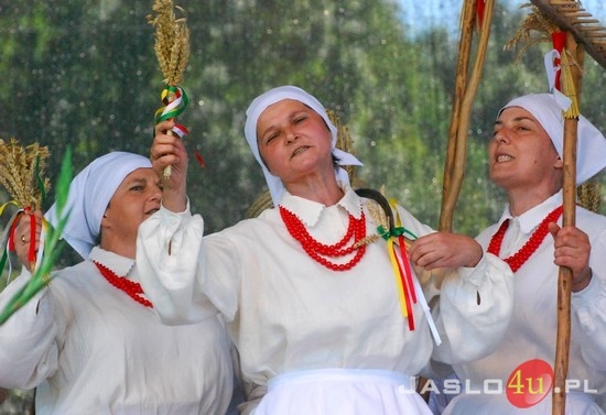 Dożynki powiatowe w Nowym Żmigrodzie fot. Ilona Czarnecka