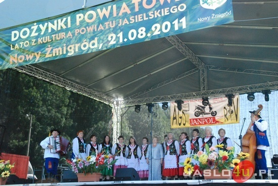 Dożynki powiatowe w Nowym Żmigrodzie fot. Ilona Czarnecka