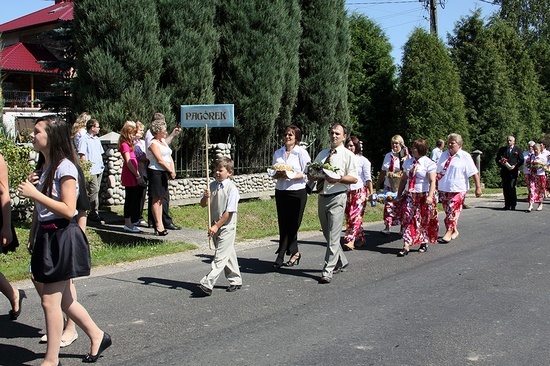 Dożynki w Łazach Dębowieckich fot. Włodzimierz Rzońca