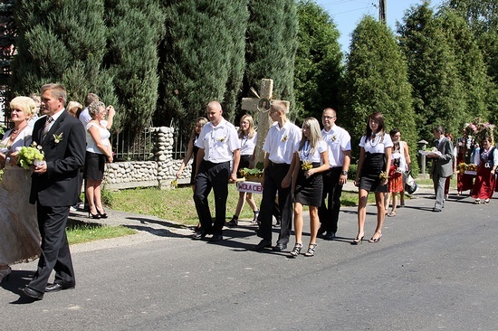 Dożynki w Łazach Dębowieckich fot. Włodzimierz Rzońca