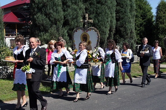 Dożynki w Łazach Dębowieckich fot. Włodzimierz Rzońca