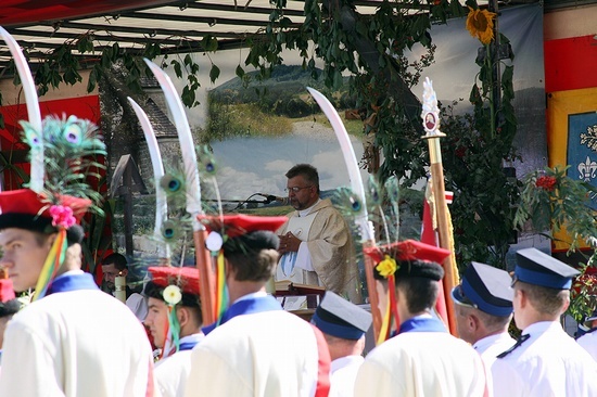 Dożynki w Łazach Dębowieckich fot. Włodzimierz Rzońca