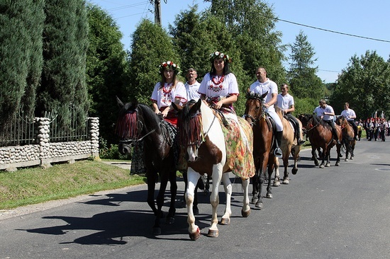 Dożynki w Łazach Dębowieckich fot. Włodzimierz Rzońca