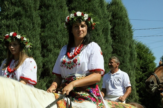 Dożynki w Łazach Dębowieckich fot. Włodzimierz Rzońca