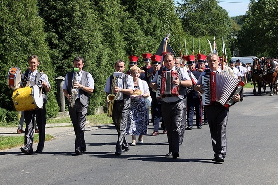 Dożynki w Łazach Dębowieckich fot. Włodzimierz Rzońca
