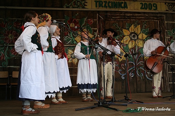 Festiwal Folkloru w Trzcinicy - 12.07.2009