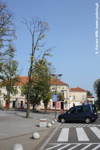 Jasielski Rynek bez drzew...