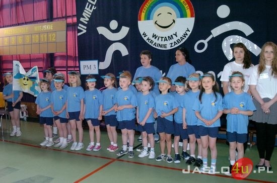 Jasielskie przedszkolaki rywalizowały na sportowo