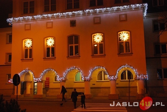 Jasło w świątecznej szacie fot. Ilona Czarnecka
