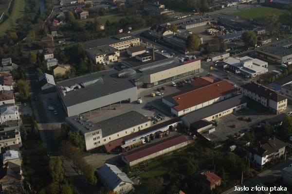 Jasło z lotu ptaka