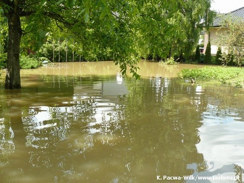 Jasło znowu pod wodą - 27-28.06.2009