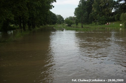 Jasło znowu pod wodą - 27-28.06.2009