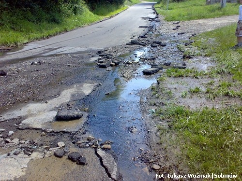 Jasło znowu pod wodą - 27-28.06.2009