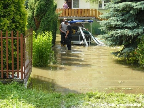 Jasło znowu pod wodą - 27-28.06.2009