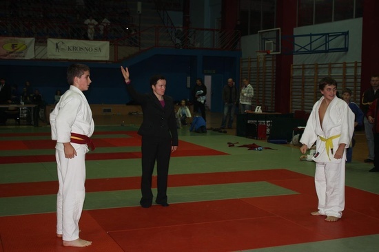 Judocy UKS ASW-Judo na turnieju w Jedliczu