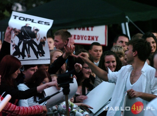 Koncert zespołu Toples w Kołaczycach fot. Marek Dybaś