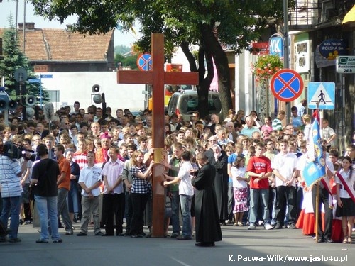 Krzyż Światowych Dni Młodzieży w Jaśle