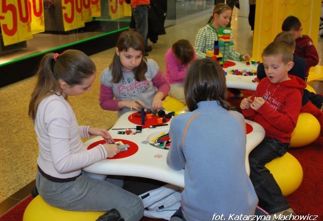 LEGO budowanie w Galerii Jasło
