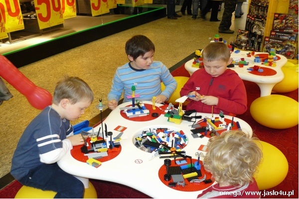 LEGO budowanie w Galerii Jasło II