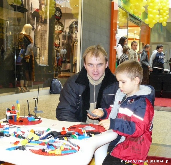 LEGO budowanie w Galerii Jasło II
