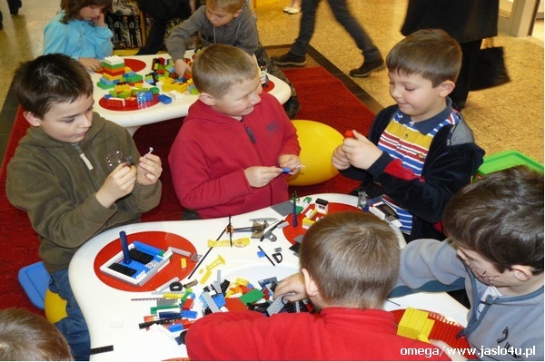 LEGO budowanie w Galerii Jasło II