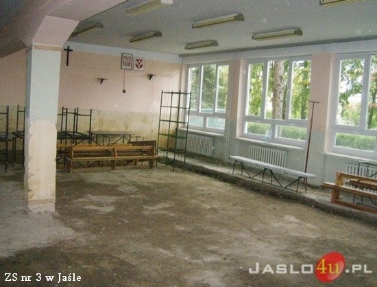Likwidacja skutków powodzi w jasielskich szkołach