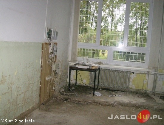 Likwidacja skutków powodzi w jasielskich szkołach