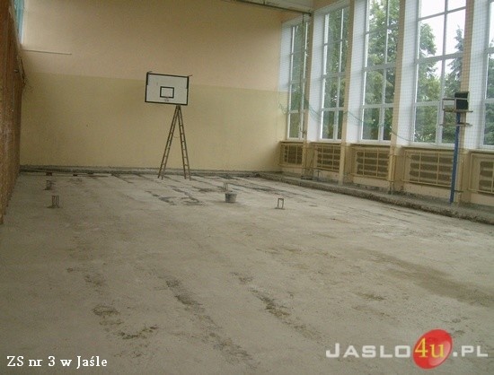 Likwidacja skutków powodzi w jasielskich szkołach