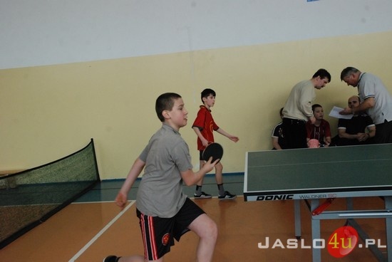 Międzyszkolny turniej tenisa stołowego