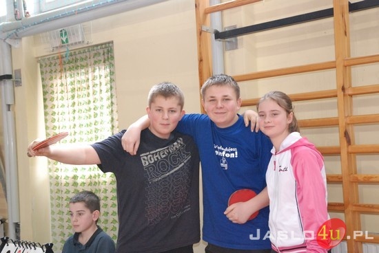 Międzyszkolny turniej tenisa stołowego