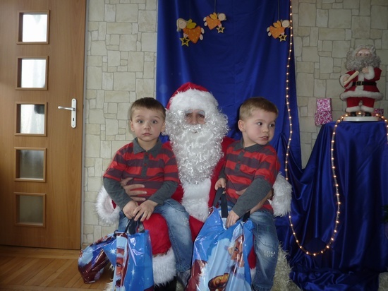 Mikołaj w Przedszkolu Miejskim nr 12 w Jaśle