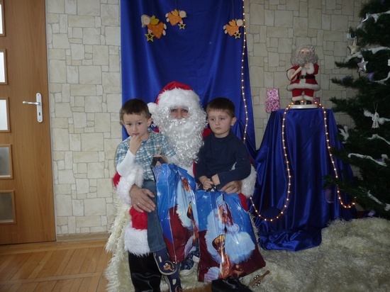 Mikołaj w Przedszkolu Miejskim nr 12 w Jaśle