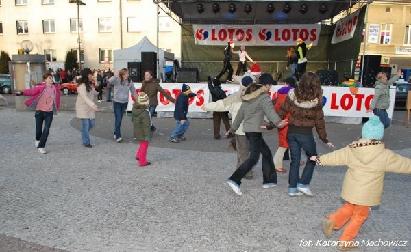 Mikołajki 2008 na jasielskim rynku