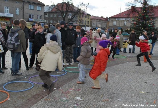 Mikołajki 2008 na jasielskim rynku