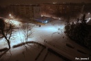 Natarcie zimy w powiece jasielskim