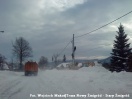 Natarcie zimy w powiece jasielskim