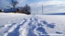 Natarcie zimy w powiece jasielskim