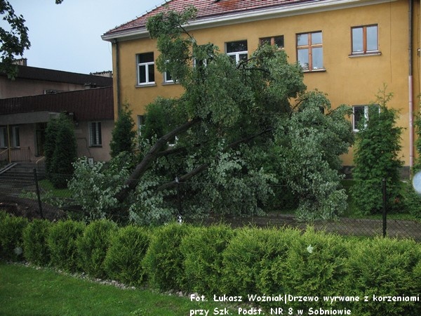 Nawałnica Jasło i okolice - 26.06.2009
